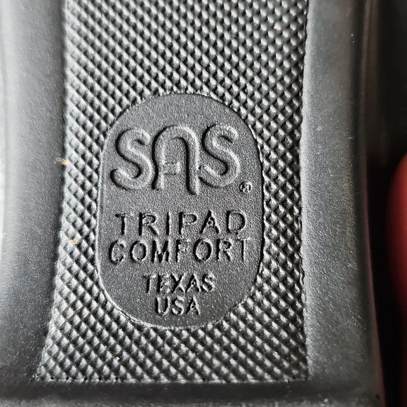 SAS Black Leather Classic Loafers Tripad Comfort Size 7 - Picture 11 of 12